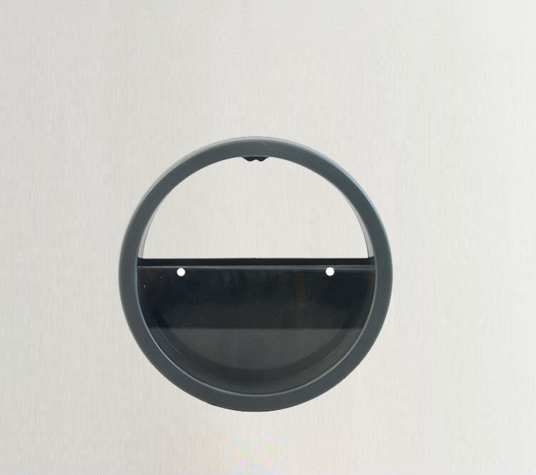 Round Iron Wall Vase