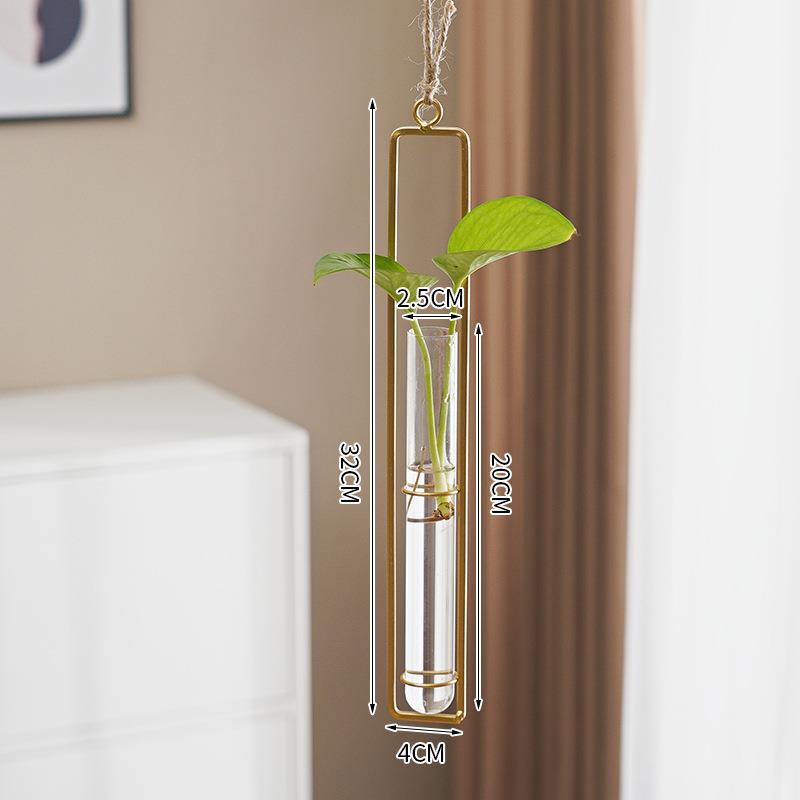 Scandinavian Glass Hydroponic Vase