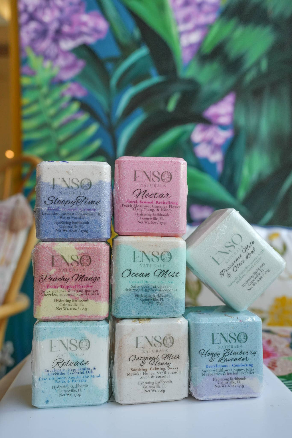Jumbo Square Botanical Bathbombs