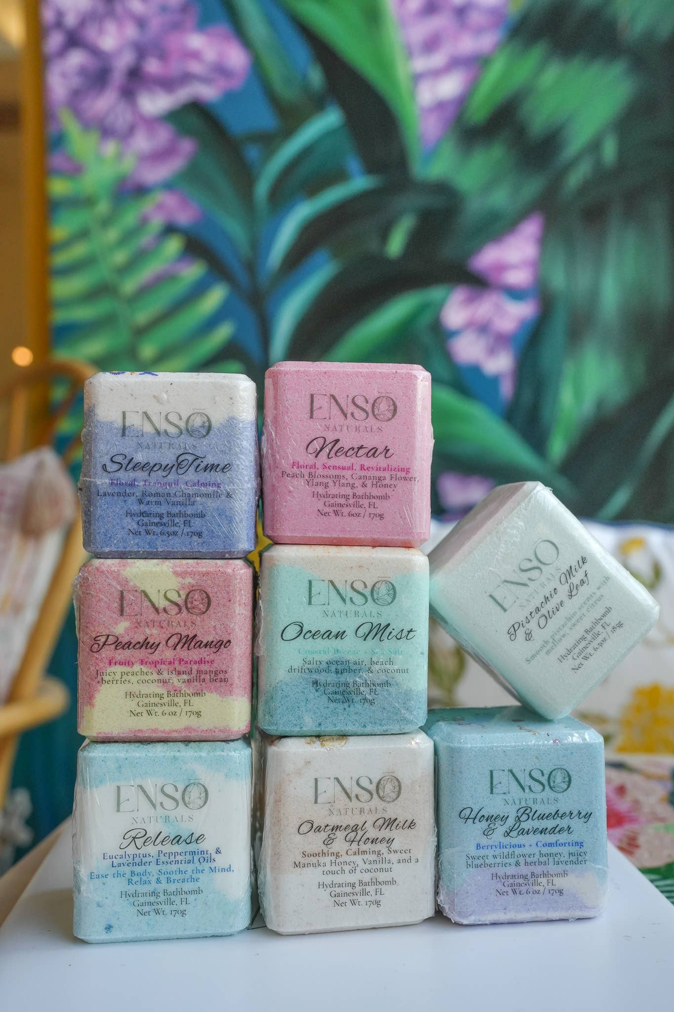 Jumbo Square Botanical Bathbombs