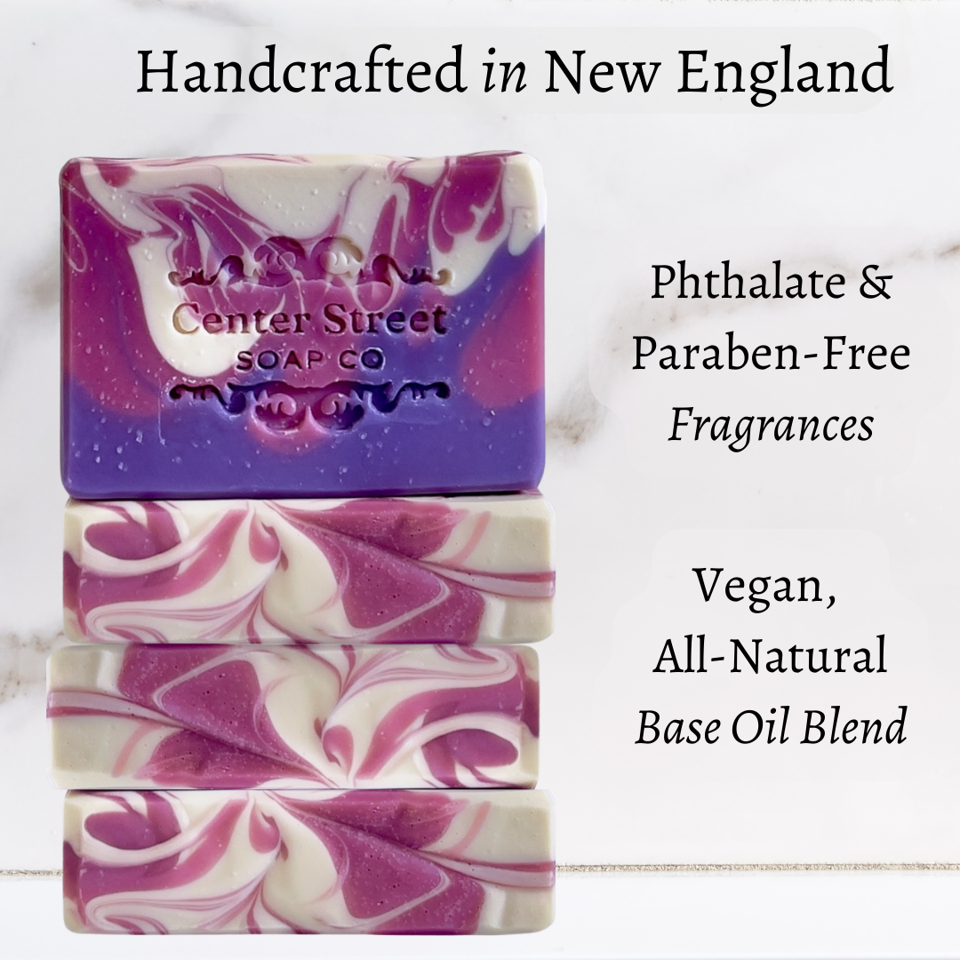 Raspberry Ginger Ale Handmade Soap Bar - 4oz