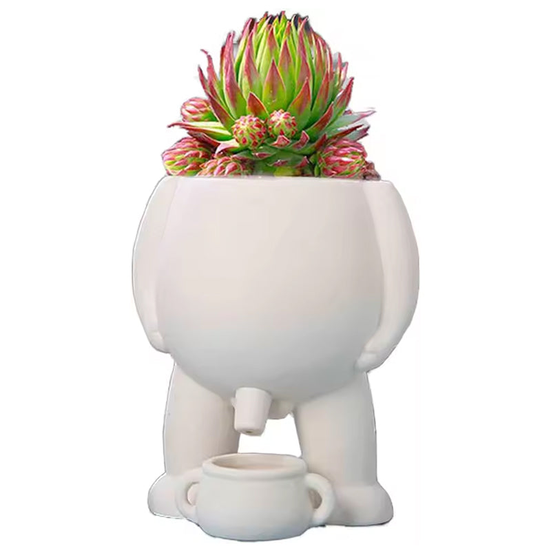 The Peeing Planter