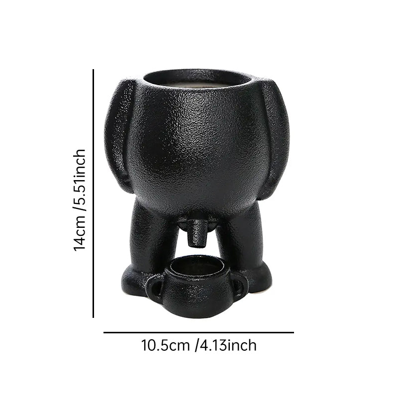 The Peeing Planter