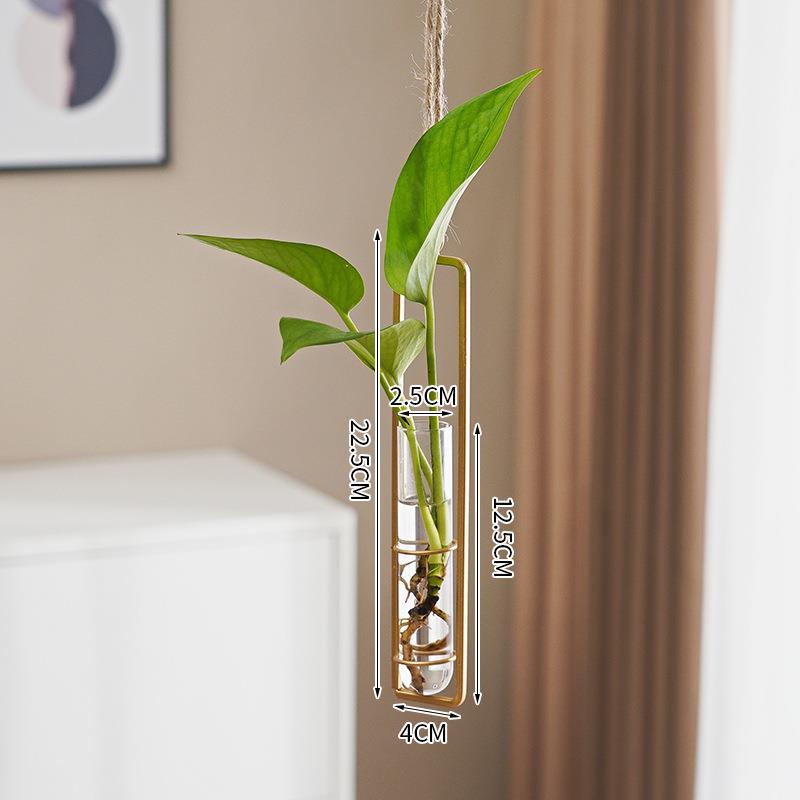 Scandinavian Glass Hydroponic Vase