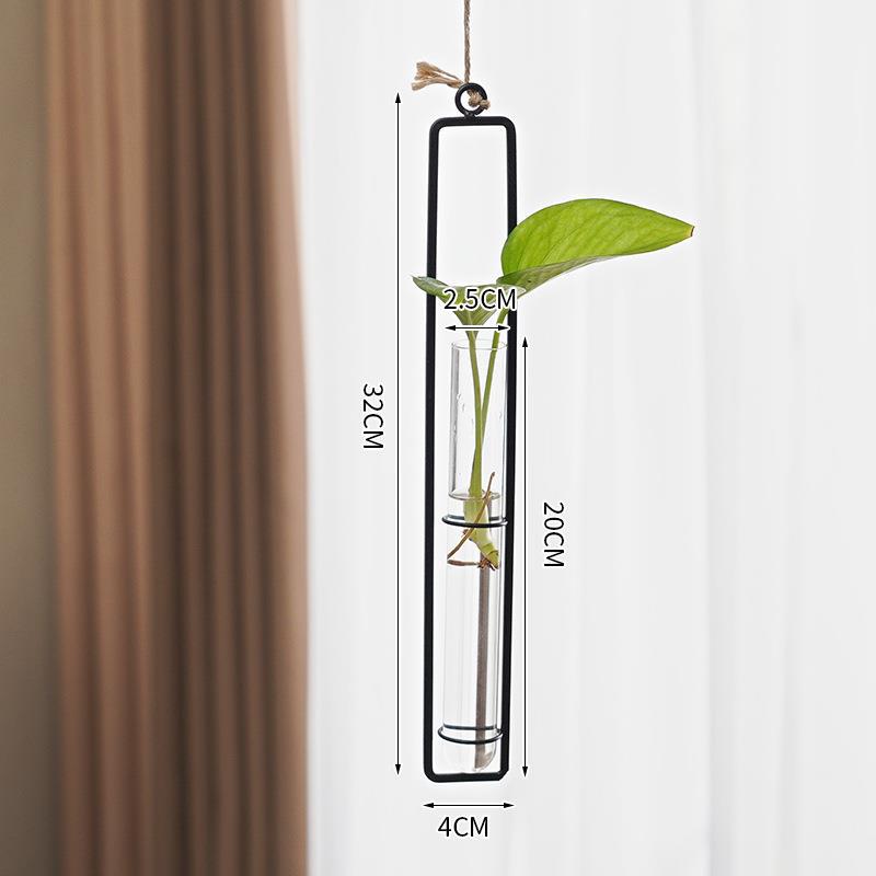 Scandinavian Glass Hydroponic Vase