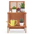 Folding Garden Potting Bench