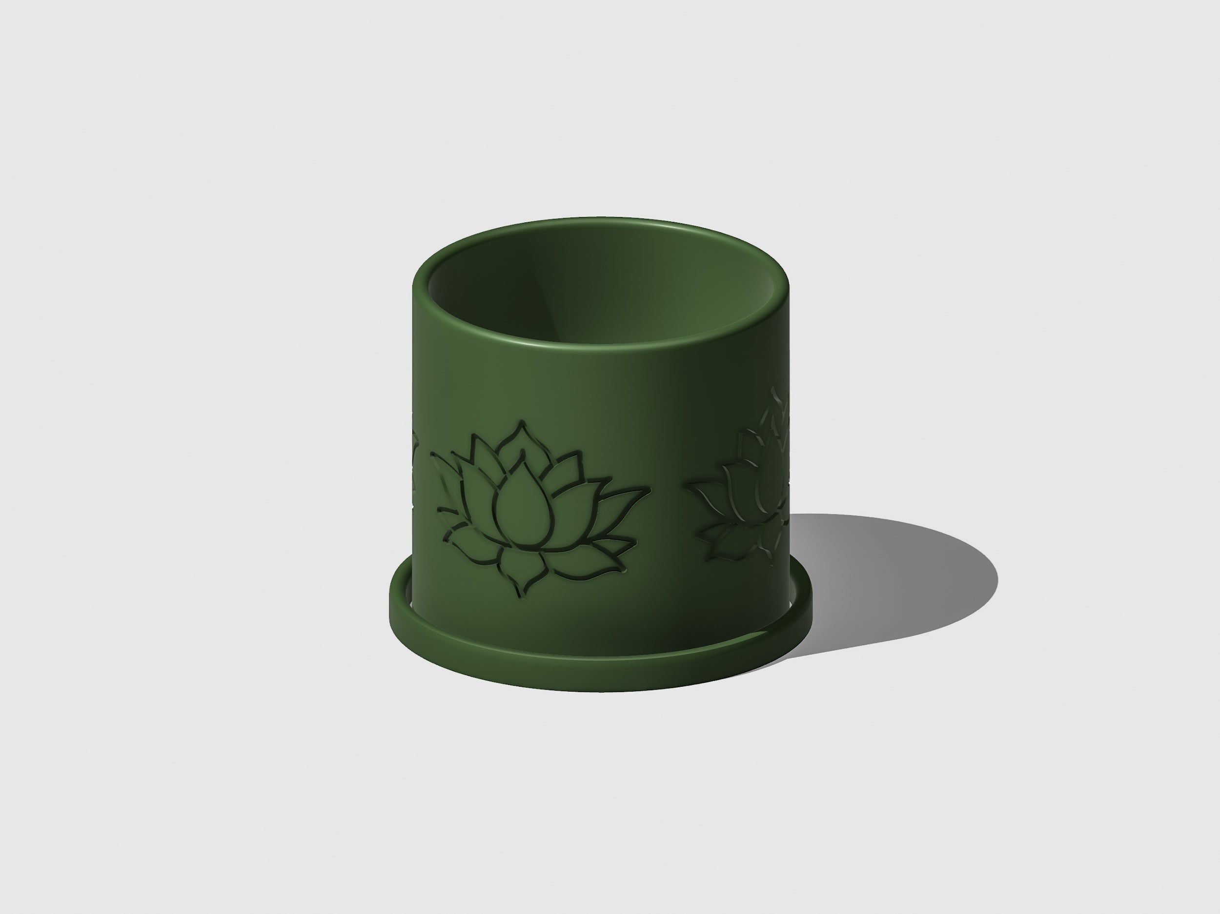 Lotus Relief Planter