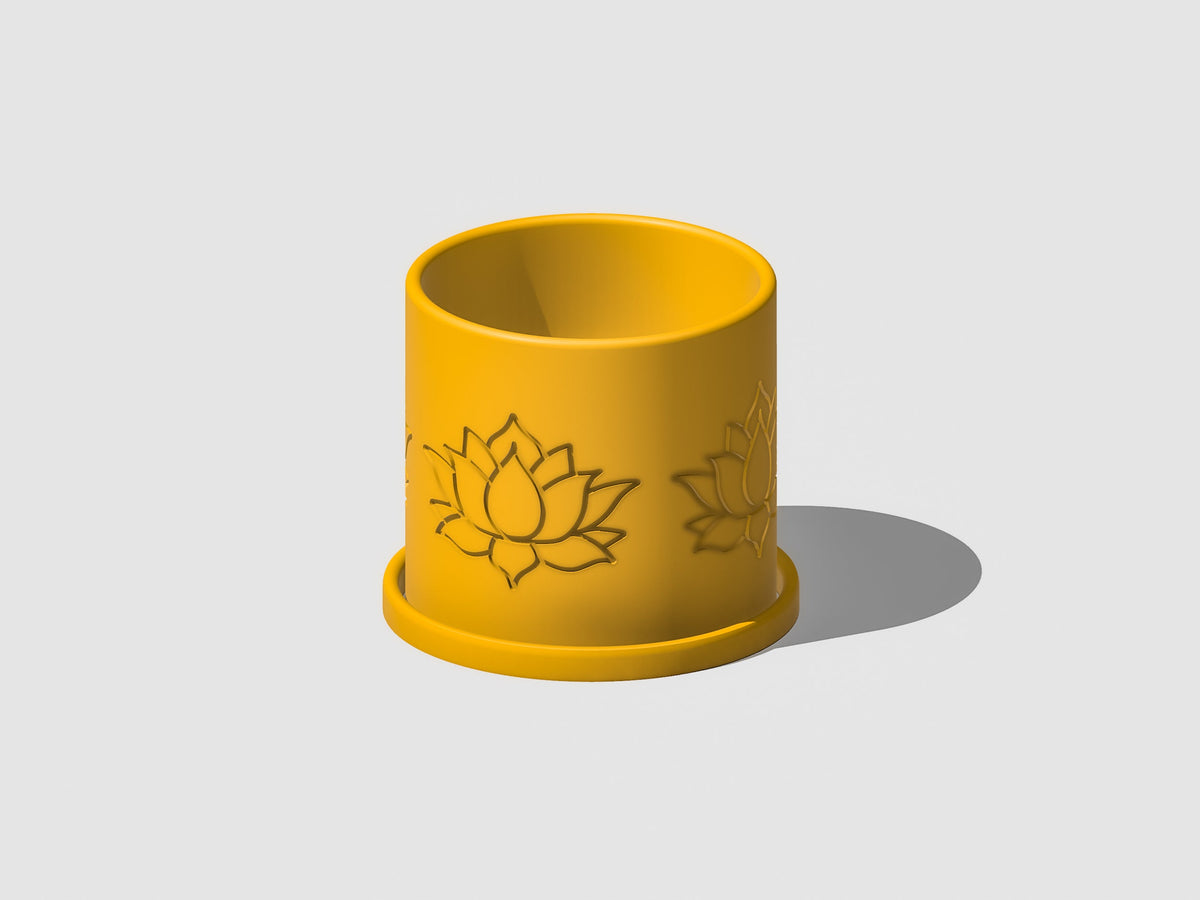 Lotus Relief Planter