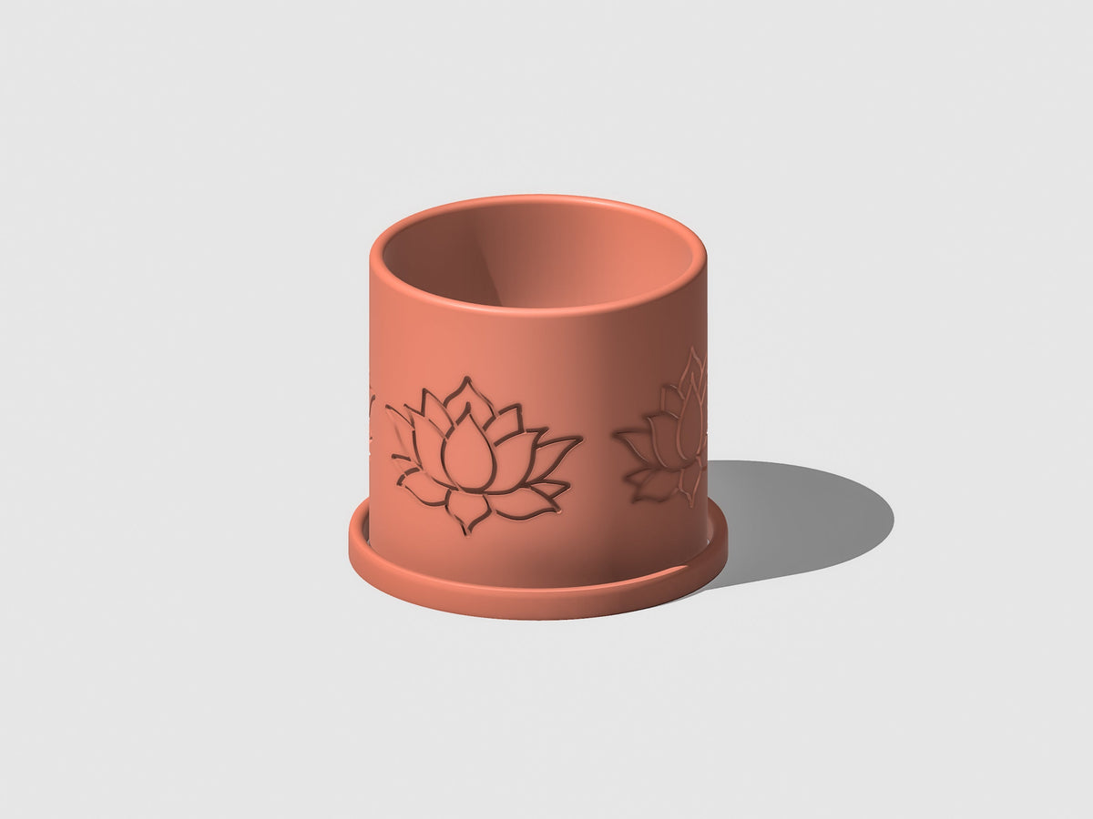 Lotus Relief Planter