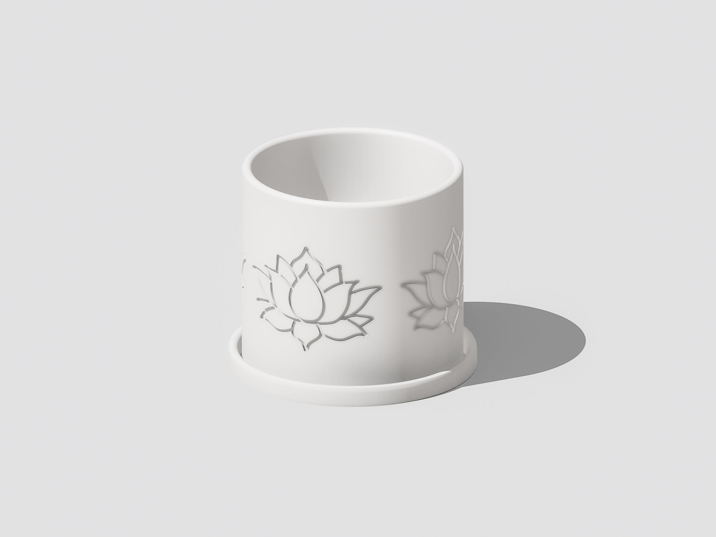 Lotus Relief Planter