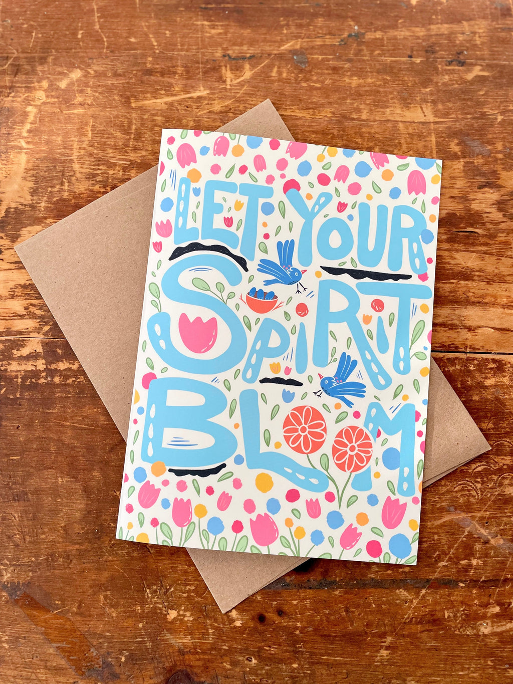 "Let Your Spirit Bloom" Garden Greetings Kit