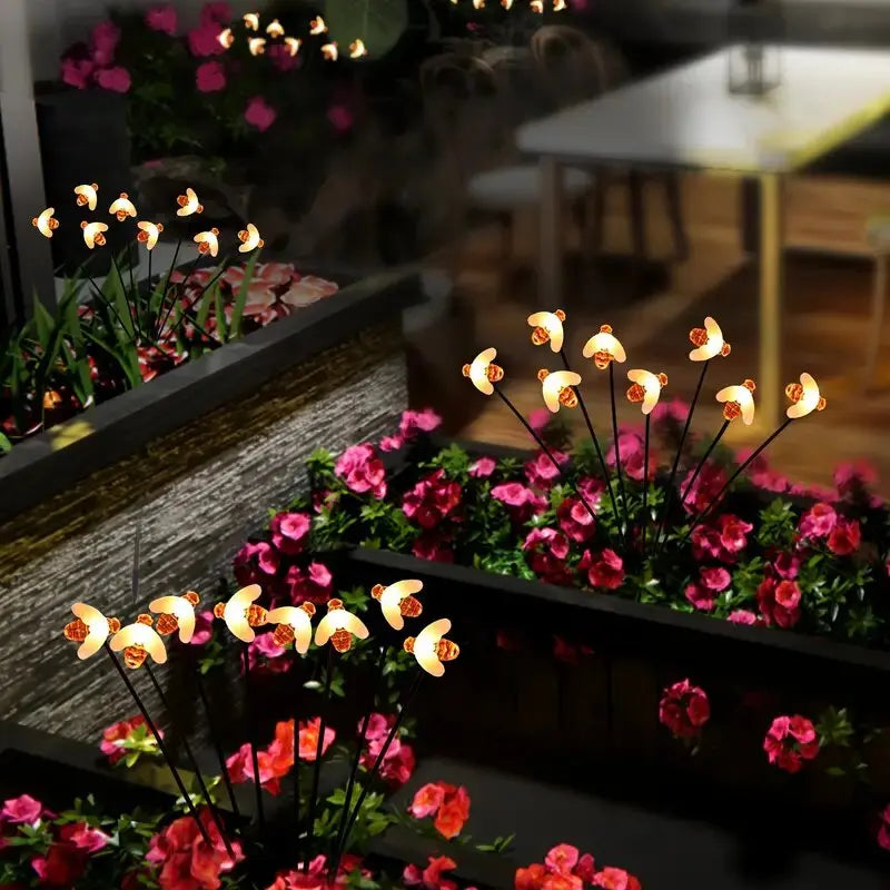 Solar Bee LED Garden Lights