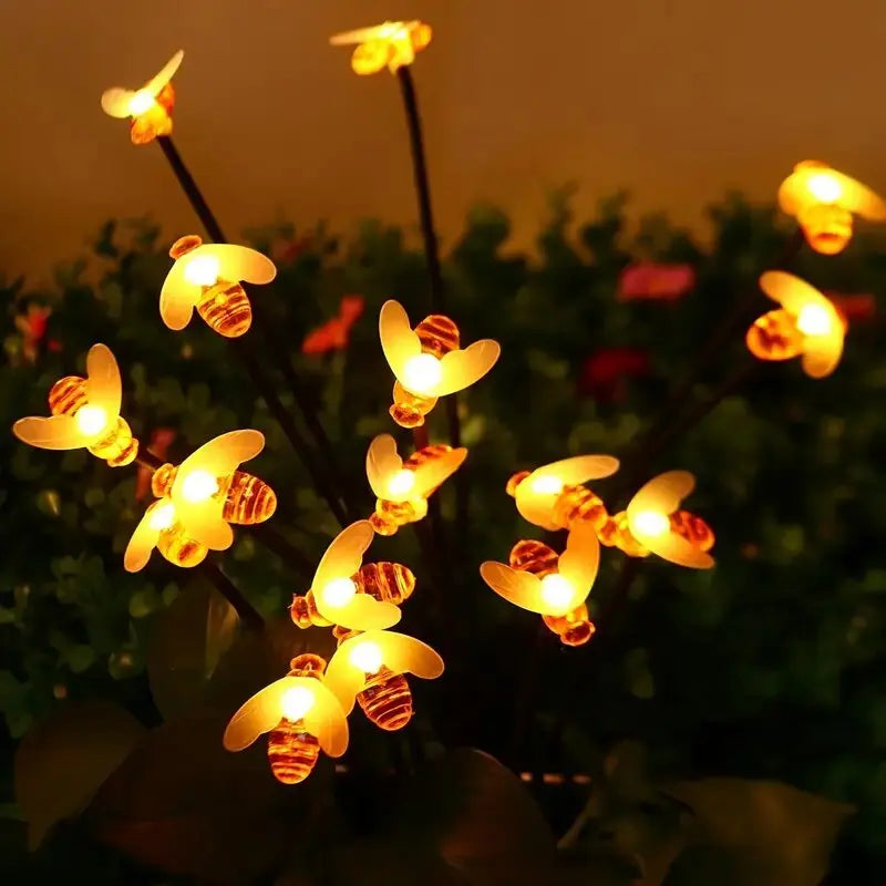 Solar Bee LED Garden Lights
