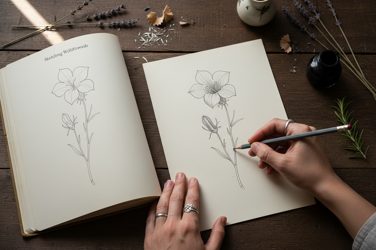 Botanical Drawing: A Step-By-Step Guide to Drawing Flowers, Vegetables, Fruit and Other Plant Life - Paperback