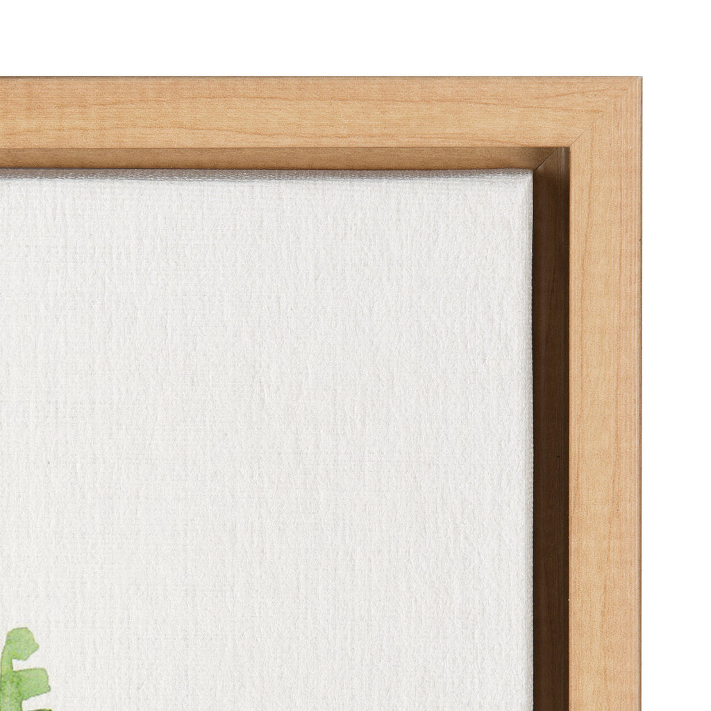 Sylvie Sword Ferns Framed Canvas by Patricia Shaw