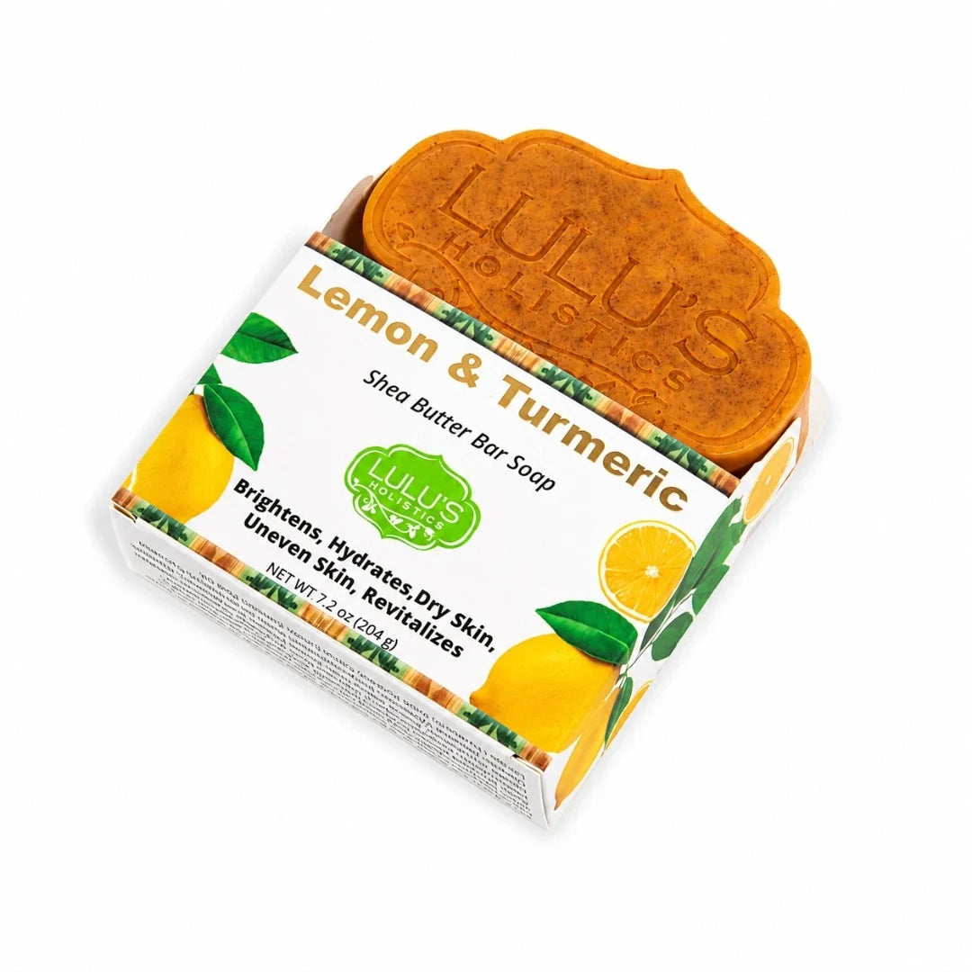 Turmeric & Lavender Shea Butter Bar Soap – Calming Brightening Cleanse