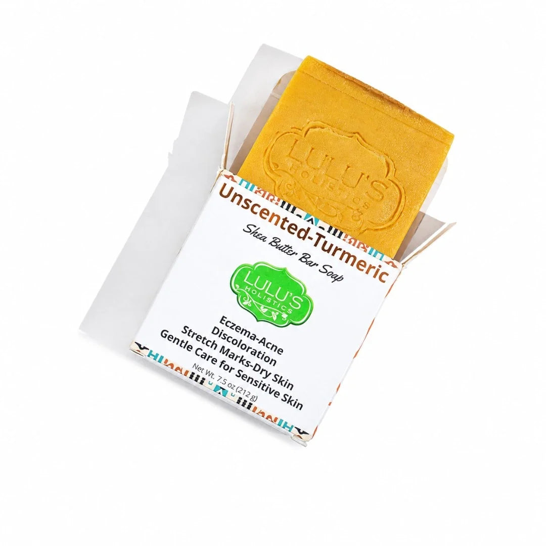 Turmeric & Lavender Shea Butter Bar Soap – Calming Brightening Cleanse