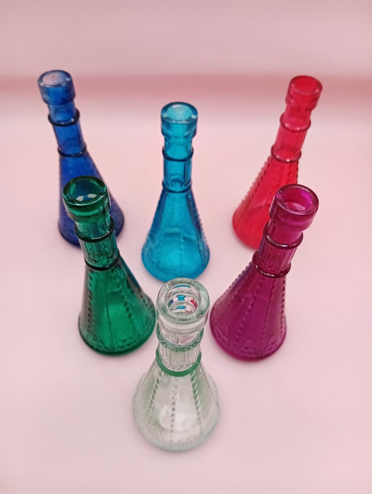 Miniature Apothecary Glass Bud Vase