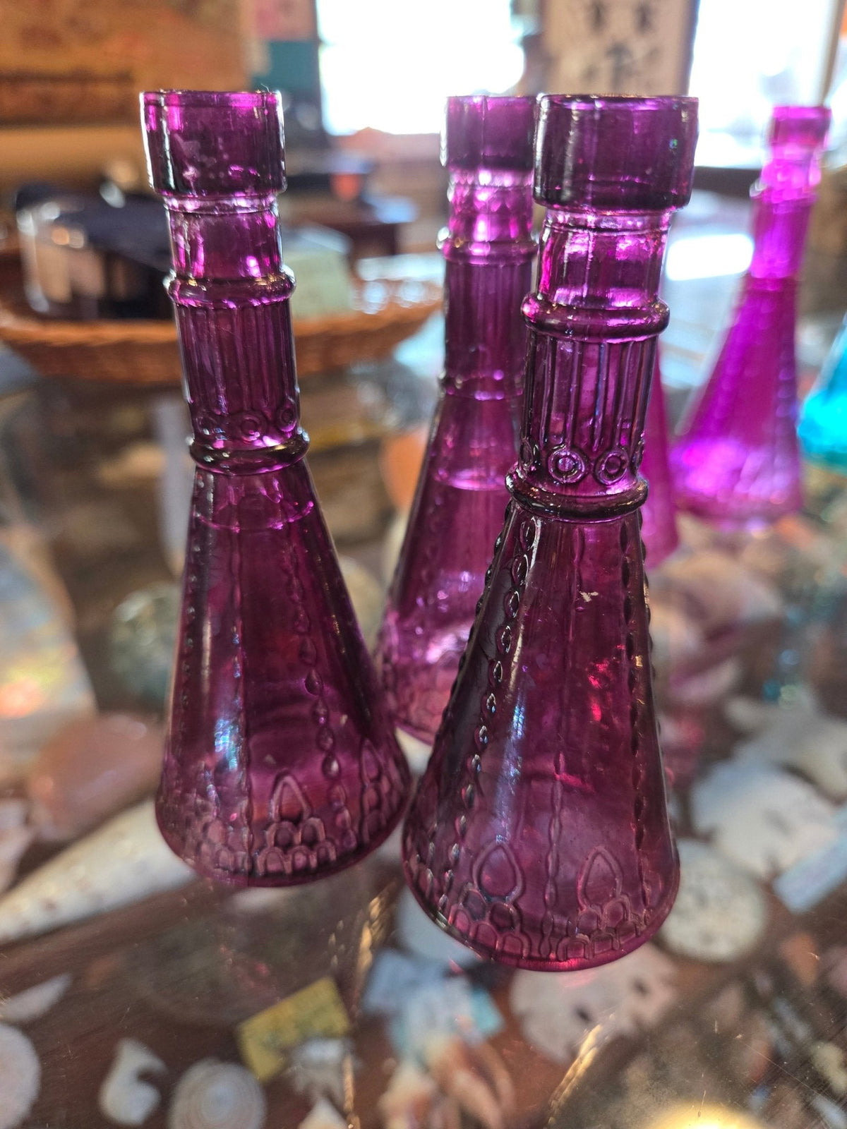 Miniature Apothecary Glass Bud Vase